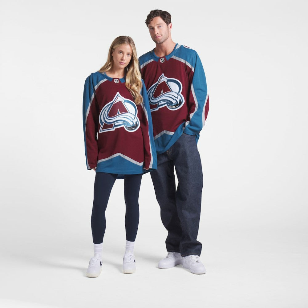 Colorado Avalanche Fanatics Home Premium Jersey Burgundy