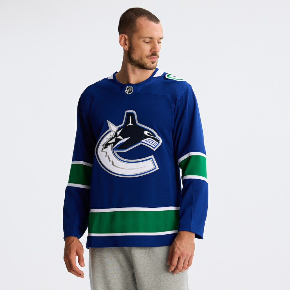 Vancouver Canucks Fanatics Home Premium Jersey Blue