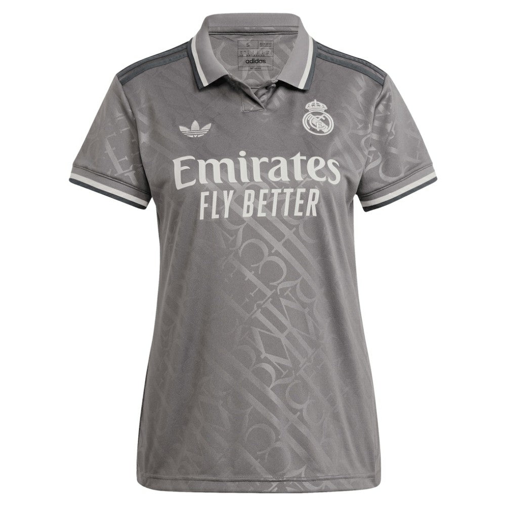 Vini Jr. Real Madrid Originals Women's 2024/25 Third Replica Player Jersey - Charcoal | Adidas outlet