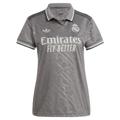 Vini Jr. Real Madrid Originals Women's 2024/25 Third Replica Player Jersey - Charcoal | Adidas outlet
