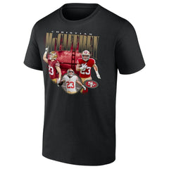 Christian McCaffrey San Francisco 49ers Notorious Player Graphic T-Shirt - Black online