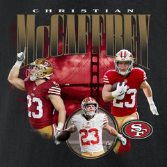 Christian McCaffrey San Francisco 49ers Notorious Player Graphic T-Shirt - Black online