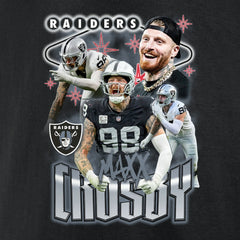 Maxx Crosby Las Vegas Raiders Notorious Player Graphic T-Shirt - Black discount
