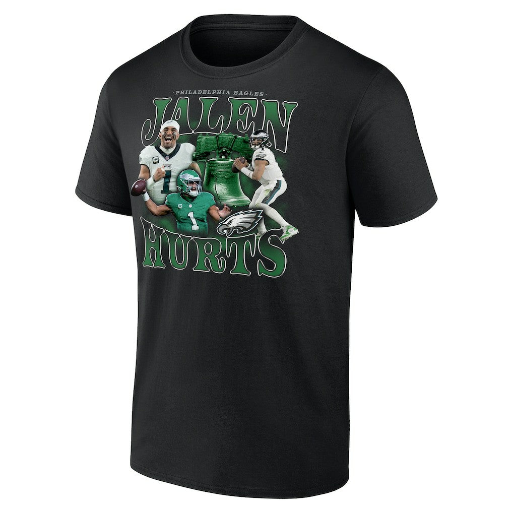 Jalen Hurts Philadelphia Eagles Notorious Player Graphic T-Shirt - Black online
