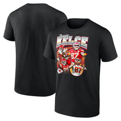 Travis Kelce Kansas City Chiefs Notorious Player Graphic T-Shirt - Black outlet