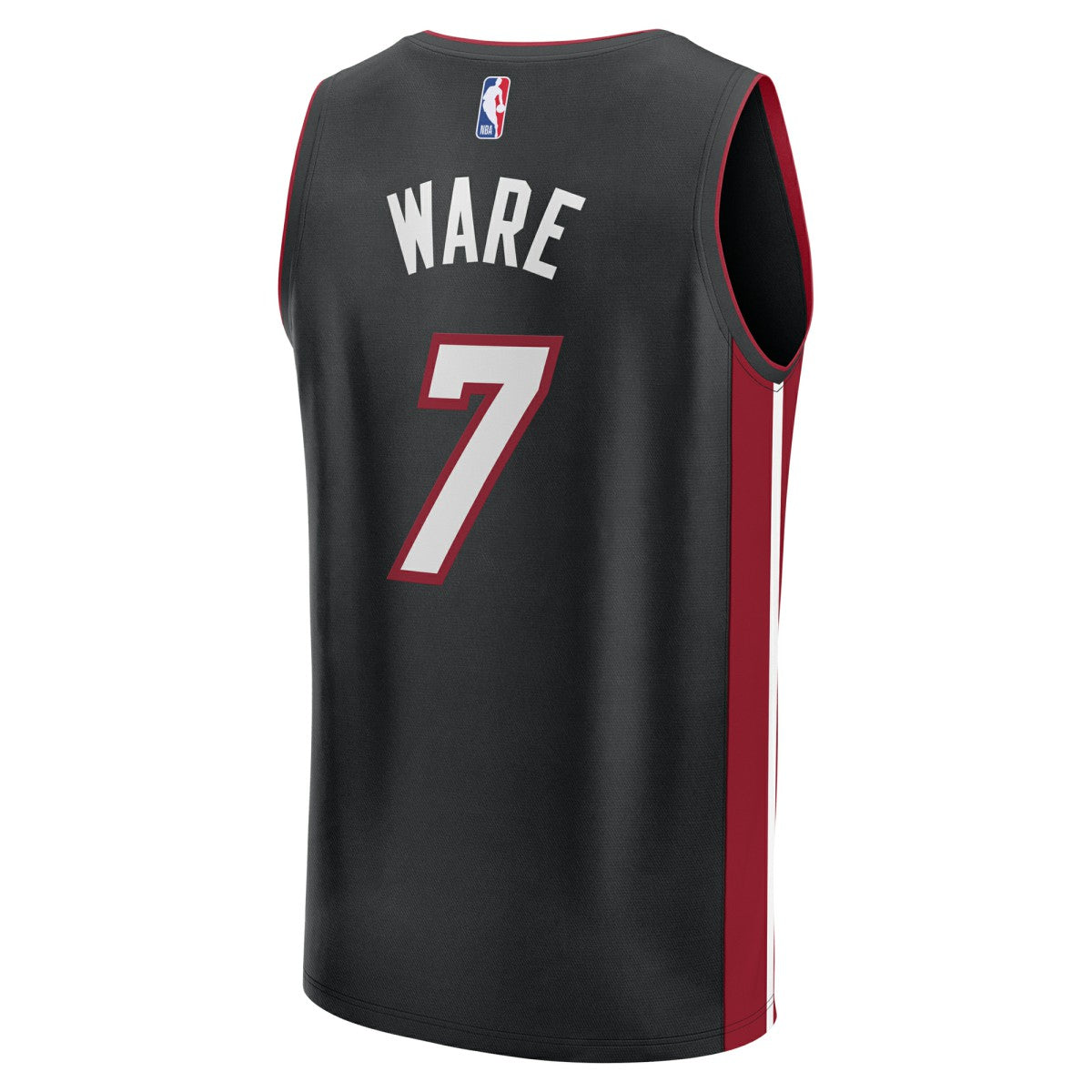 Kel'el Ware Miami Heat Fast Break Replica Player Jersey - Icon Edition - Black | Fanatics online