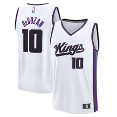 DeMar DeRozan Sacramento Kings Fast Break Replica Player Jersey - Association Edition - White | Fanatics for sale
