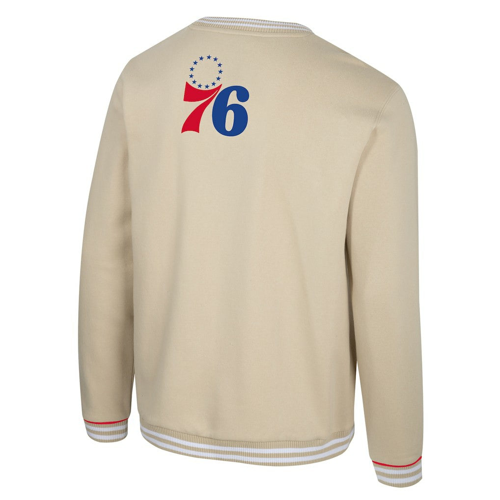 Philadelphia 76ers Stadium Essentials Unisex Halftime Pullover Sweatshirt - Natural online