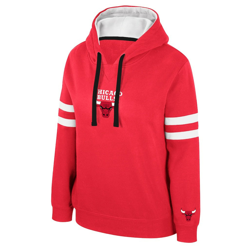 Chicago Bulls Stadium Essentials Women's Road Game Pullover Hoodie - Red discount