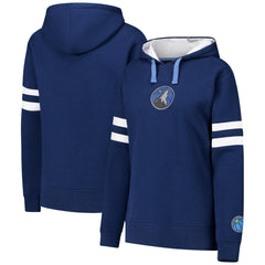 Minnesota Timberwolves Stadium Essentials Women's Road Game Pullover Hoodie - Navy on sale