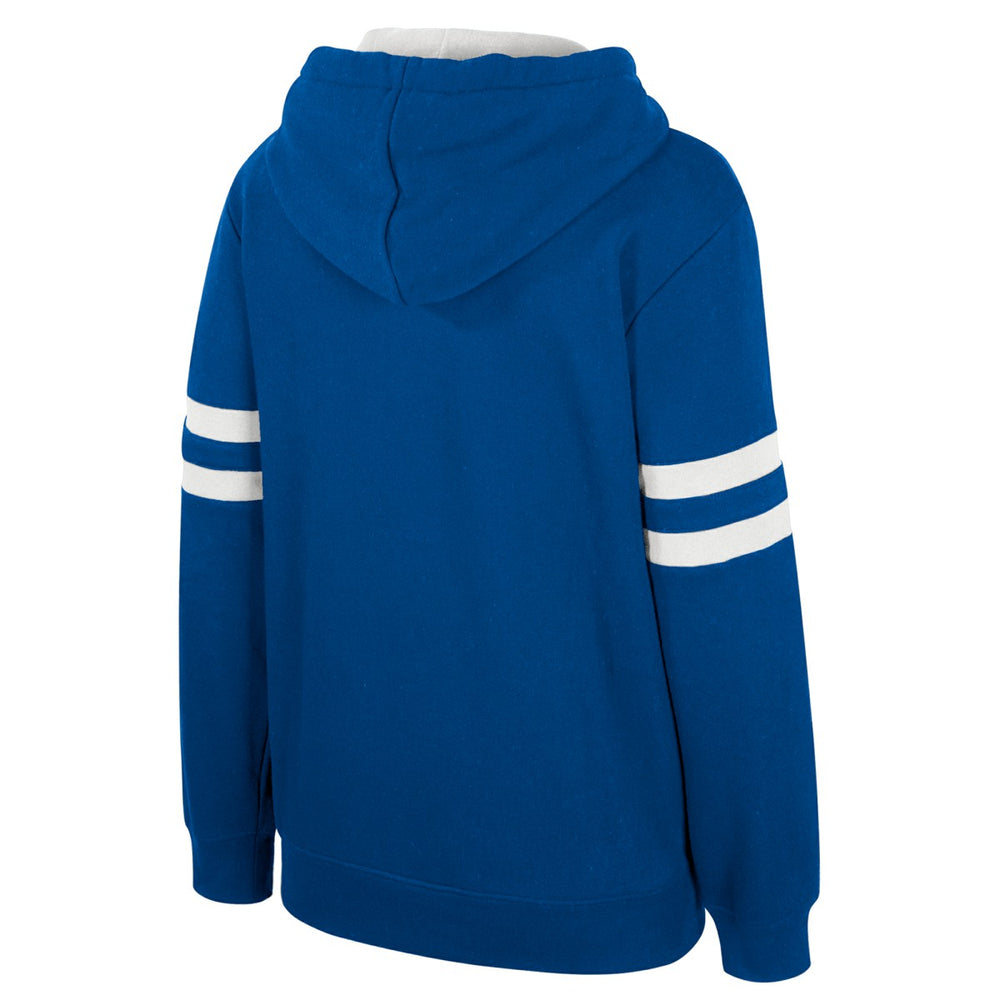 New York Knicks Stadium Essentials Women's Road Game Pullover Hoodie - Blue sale