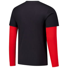 Chicago Bulls Stadium Essentials Unisex Spectator Twofer Long Sleeve T-Shirt sale - Black outlet