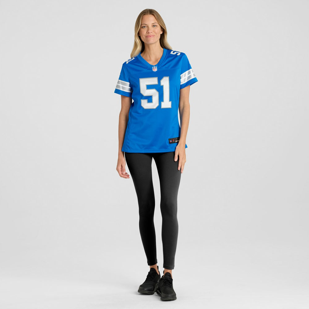 Ben Niemann Detroit Lions Women's Team Game Jersey - Blue | Nike online
