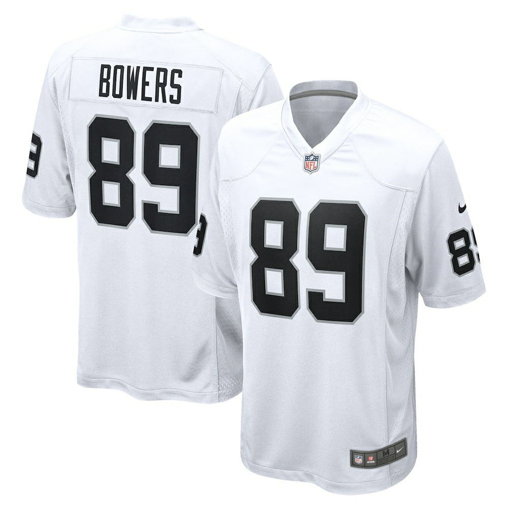 Brock Bowers Las Vegas Raiders Game Jersey - White | Nike outlet