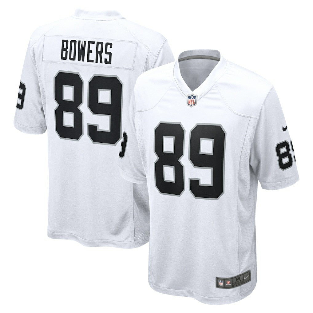 Brock Bowers Las Vegas Raiders Game Jersey - White | Nike outlet
