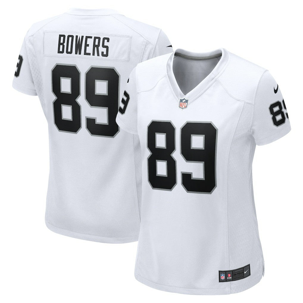 Brock Bowers Las Vegas Raiders Women's Game Jersey - White | Nike discount
