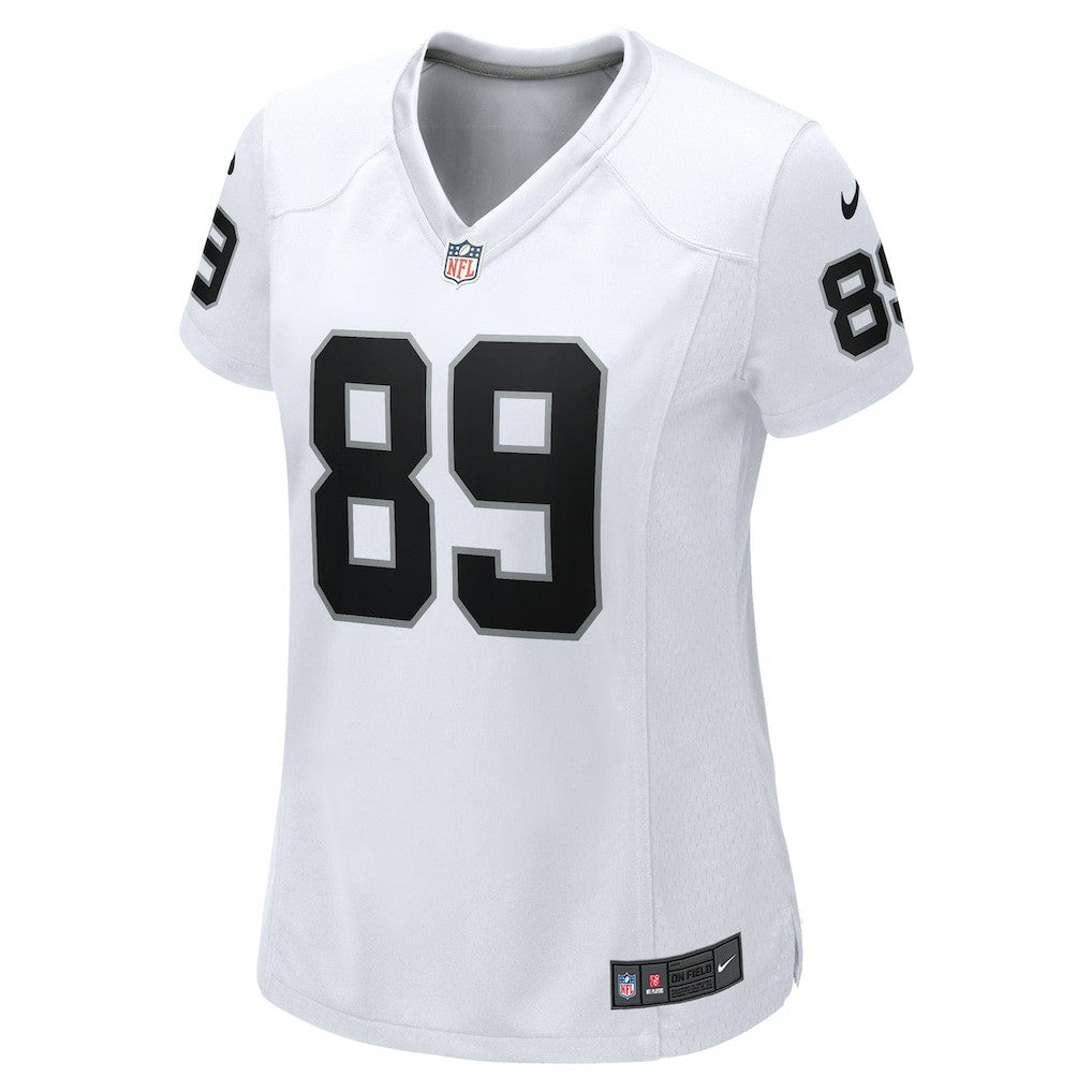 Brock Bowers Las Vegas Raiders Women's Game Jersey - White | Nike discount