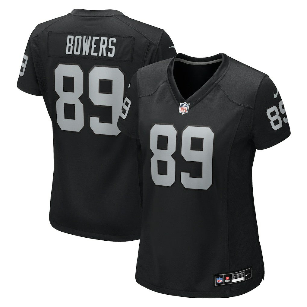 Brock Bowers Las Vegas Raiders Women's Team Game Jersey - Black | Nike for sale