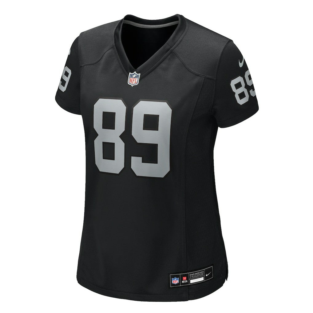 Brock Bowers Las Vegas Raiders Women's Team Game Jersey - Black | Nike for sale