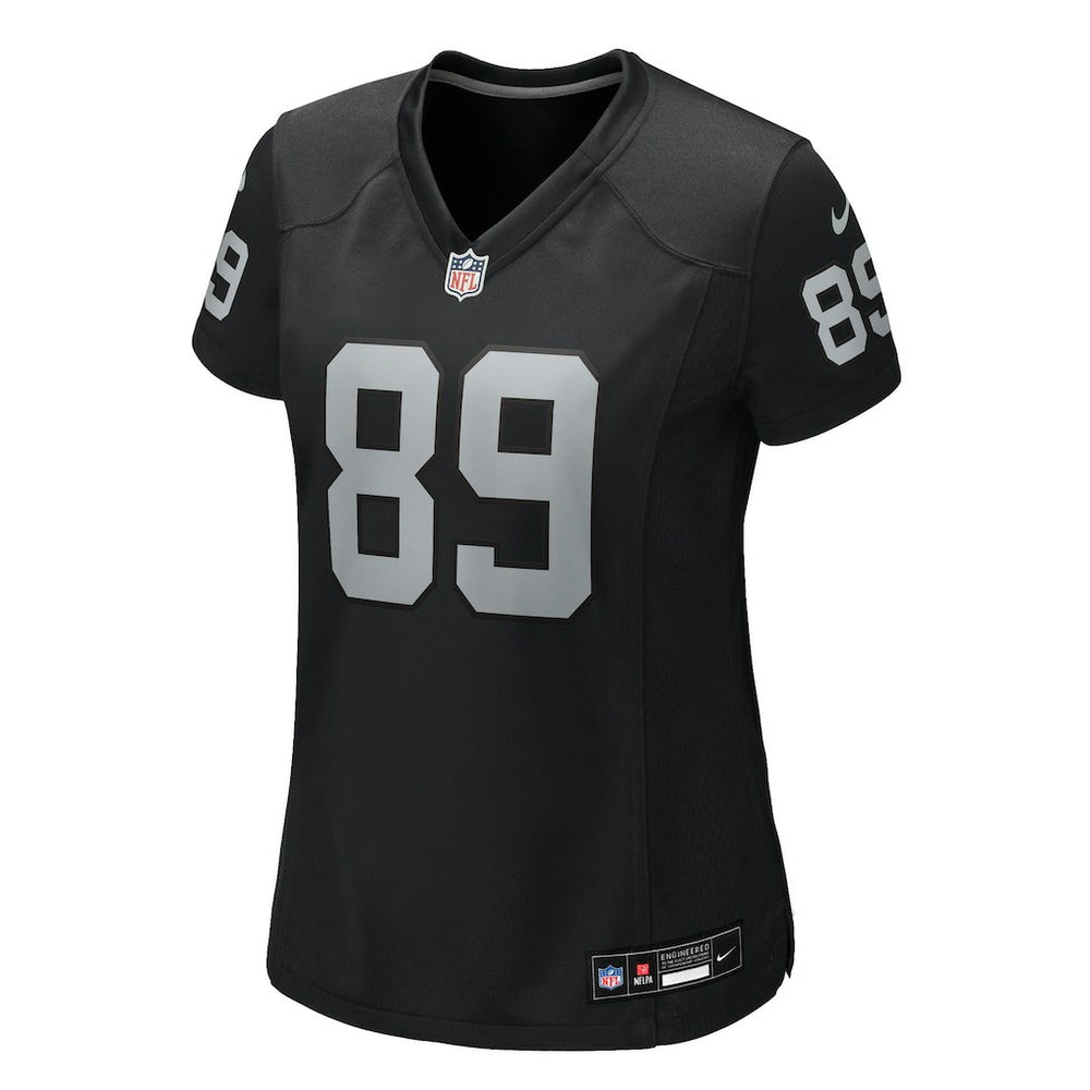 Brock Bowers Las Vegas Raiders Women's Team Game Jersey - Black | Nike for sale