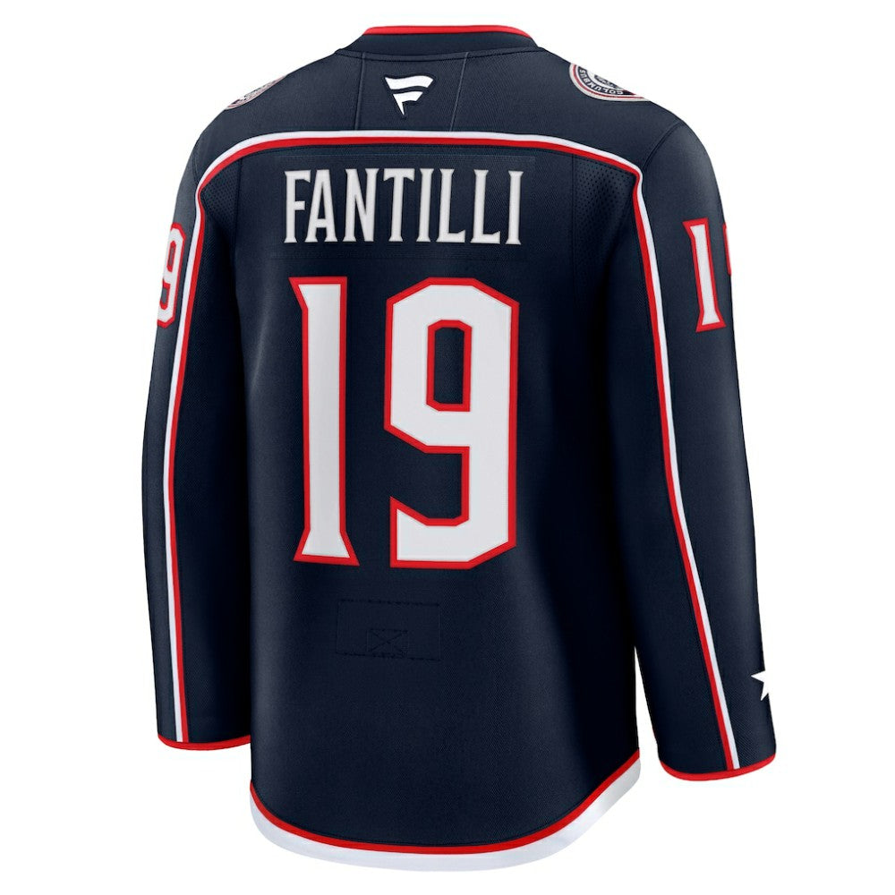 Adam Fantilli Columbus Blue Jackets Fanatics Home Premium Jersey Navy