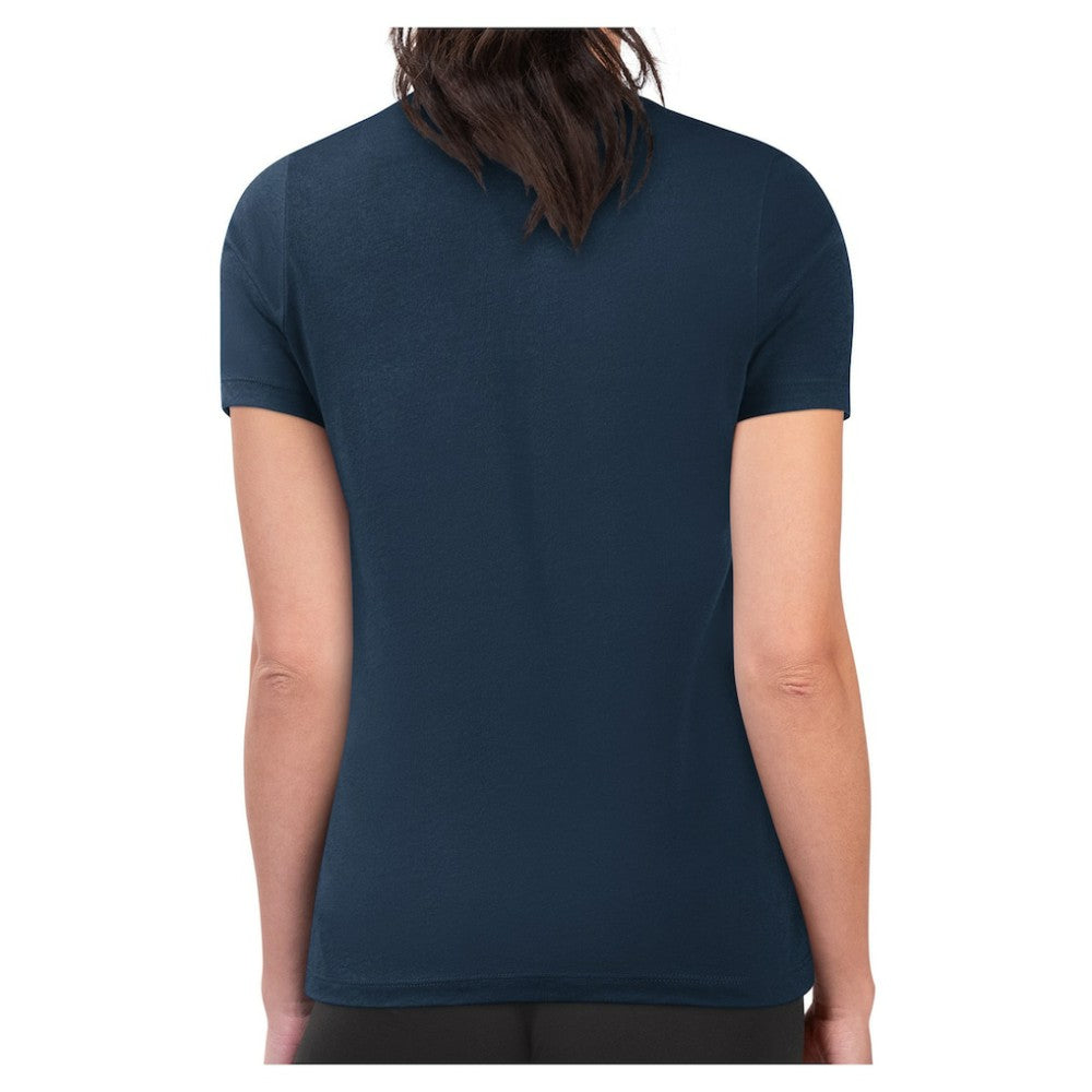 Boston Red Sox G-III 4Her by Carl Banks Women's Super-Slim Fit Lightweight Heart Graphic T-Shirt - Navy