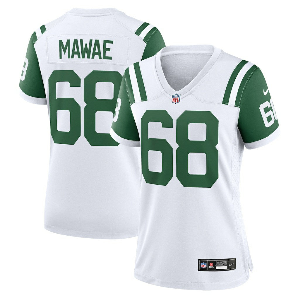 Kevin Mawae New York Jets Women's Classic Alternate Retired Player Game Jersey - White | Nike on sale