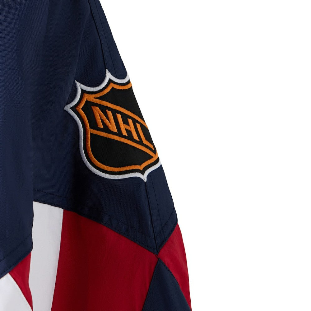 Winnipeg Jets OVO x Starter Half-Zip Hooded Jacket Navy