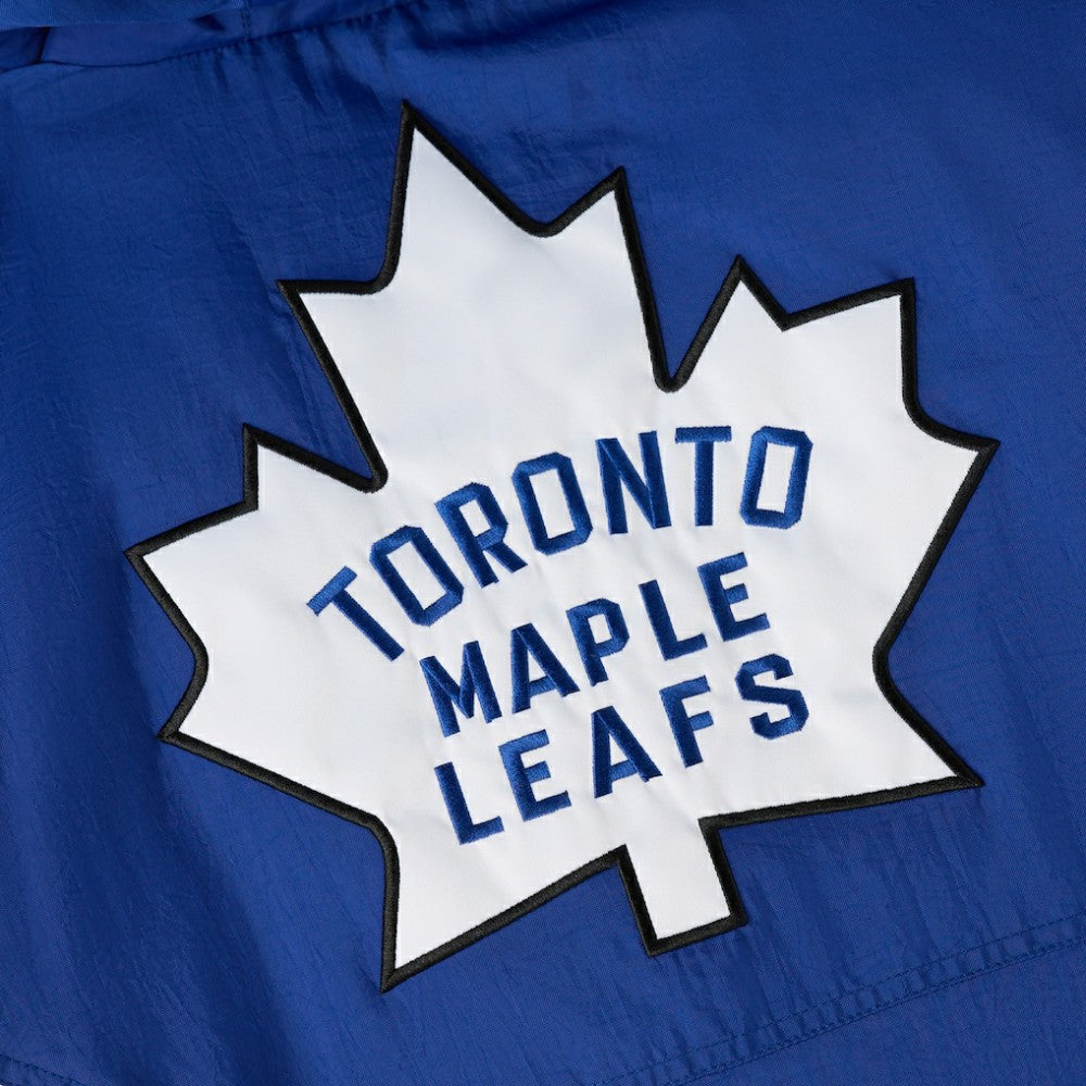 Toronto Maple Leafs OVO x Starter Half-Zip Hooded Jacket Blue