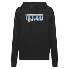 NHL Utah Levelwear Women's Adorn Etched Pullover Hoodie Black