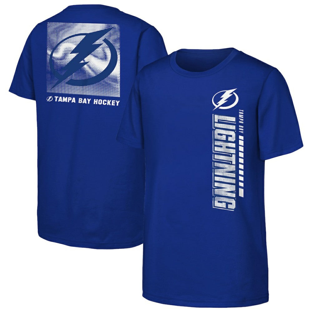 Tampa Bay Lightning Youth Atmosphere T-Shirt Blue