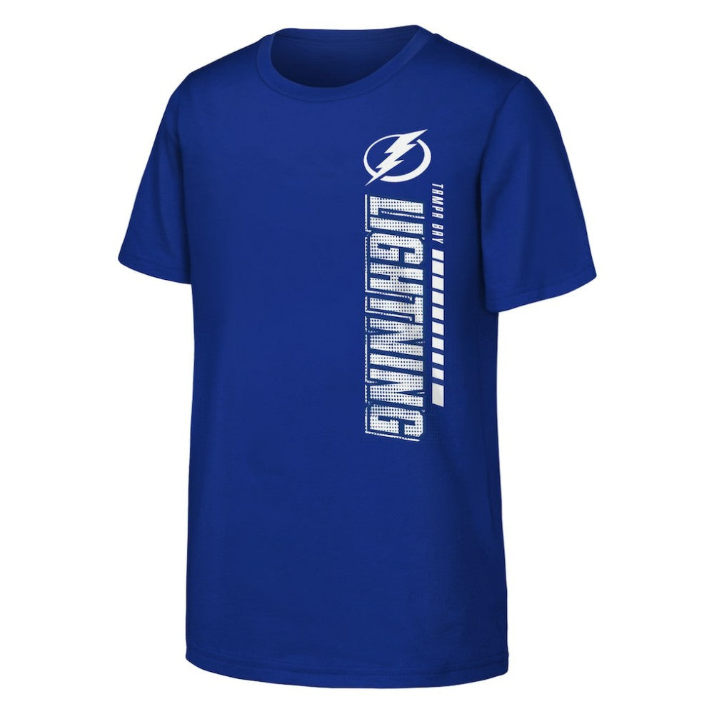 Tampa Bay Lightning Youth Atmosphere T-Shirt Blue