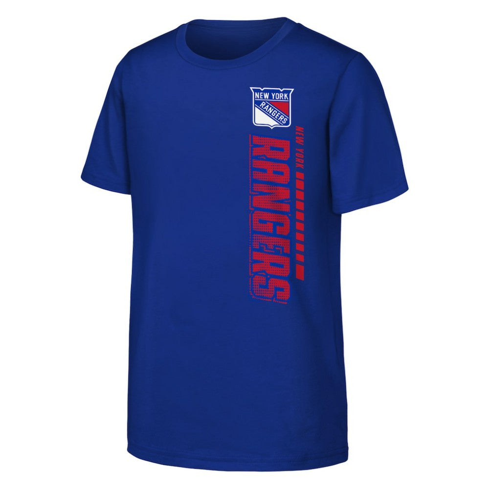 New York Rangers Youth Atmosphere T-Shirt Blue