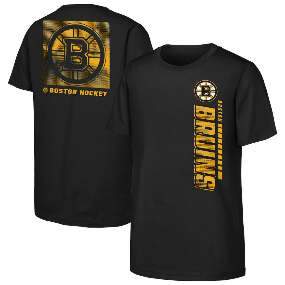 Boston Bruins Youth Atmosphere T-Shirt Black