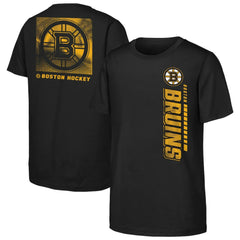 Boston Bruins Youth Atmosphere T-Shirt Black
