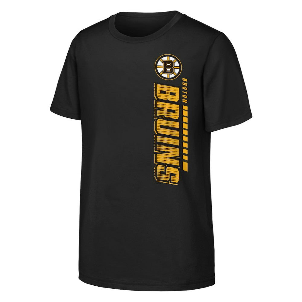 Boston Bruins Youth Atmosphere T-Shirt Black