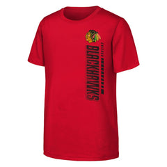 Chicago Blackhawks Youth Atmosphere T-Shirt Red