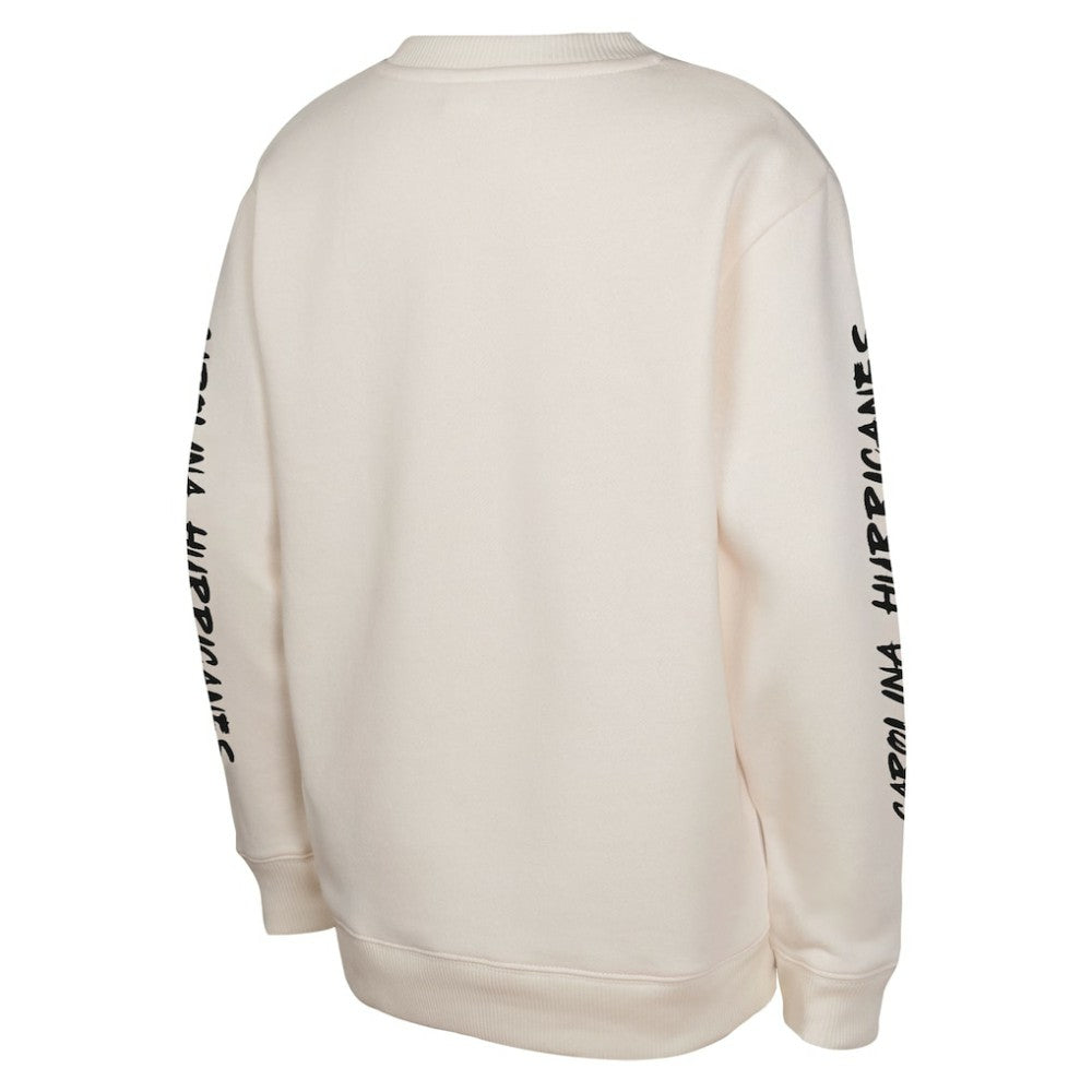 Carolina Hurricanes Youth Star Power Pullover Sweatshirt Cream