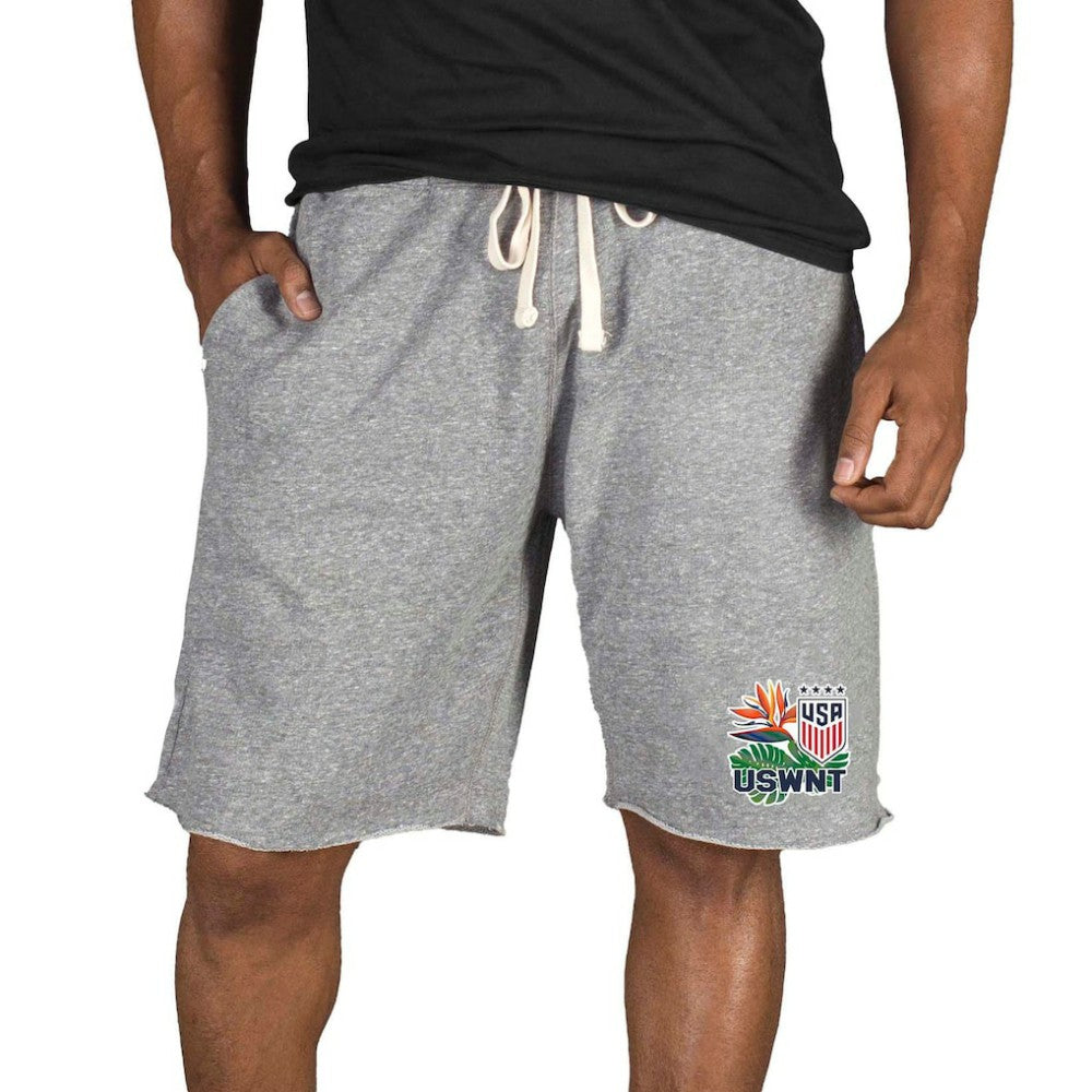 USWNT Concepts Sport Mainstream Tri-Blend Shorts - Gray cheap