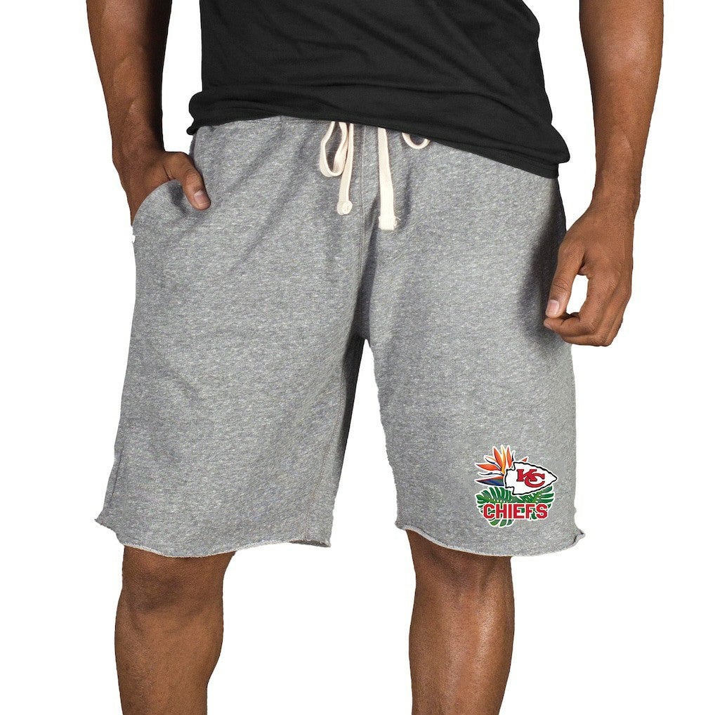 Kansas City Chiefs Concepts Sport Mainstream Tri-Blend Shorts - Gray online