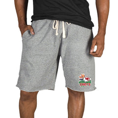 Kansas City Chiefs Concepts Sport Mainstream Tri-Blend Shorts - Gray online
