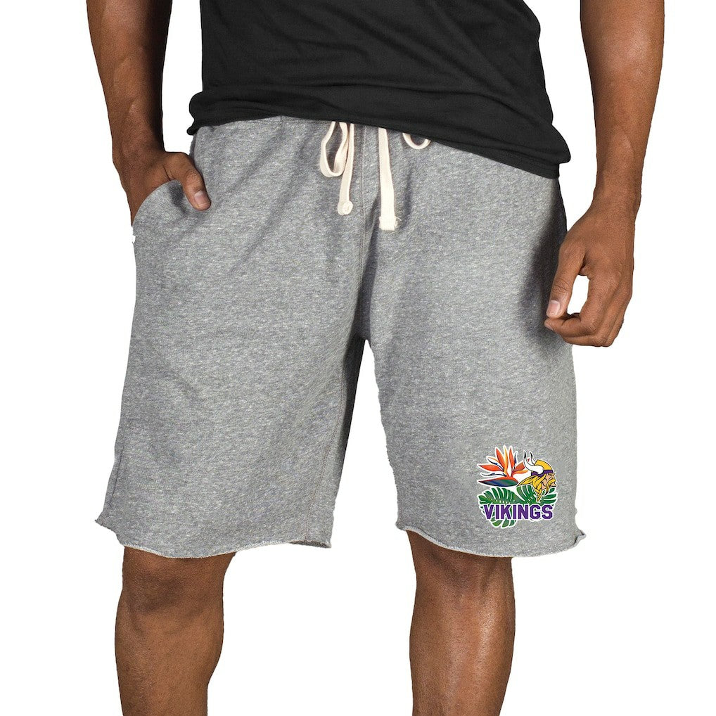 Minnesota Vikings Concepts Sport Mainstream Tri-Blend Shorts - Gray online