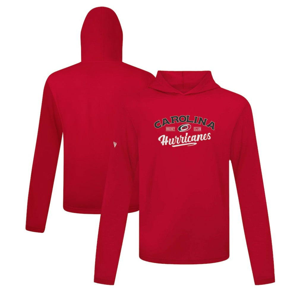 Carolina Hurricanes Levelwear Anthem Ice Wall Pullover Hoodie Red