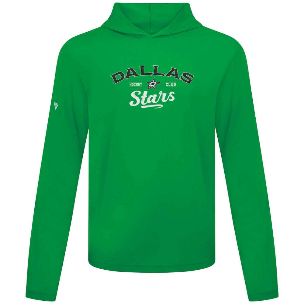 Dallas Stars Levelwear Anthem Ice Wall Pullover Hoodie Kelly Green