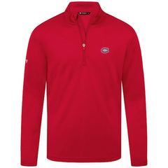 Montreal Canadiens Levelwear Heron Insignia Core Quarter-Zip Jacket Red