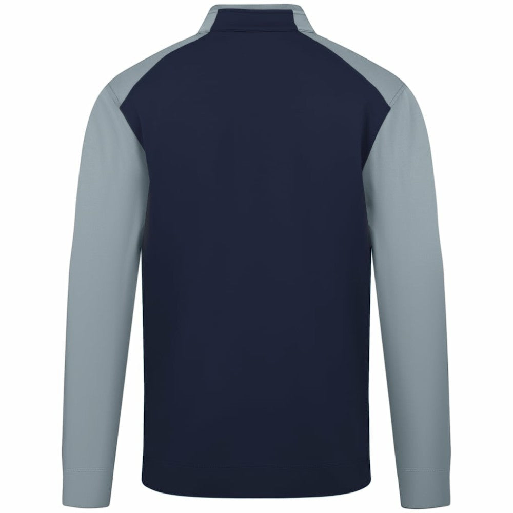 Winnipeg Jets Levelwear Bayou Insignia Core Quarter-Zip Pullover Top Navy