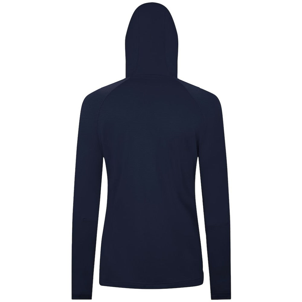 Winnipeg Jets Levelwear Women's Raven Insignia Core Quarter-Zip Jacket Navy