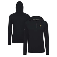 Vegas Golden Knights Levelwear Women's Raven Insignia Core Quarter-Zip Jacket Black