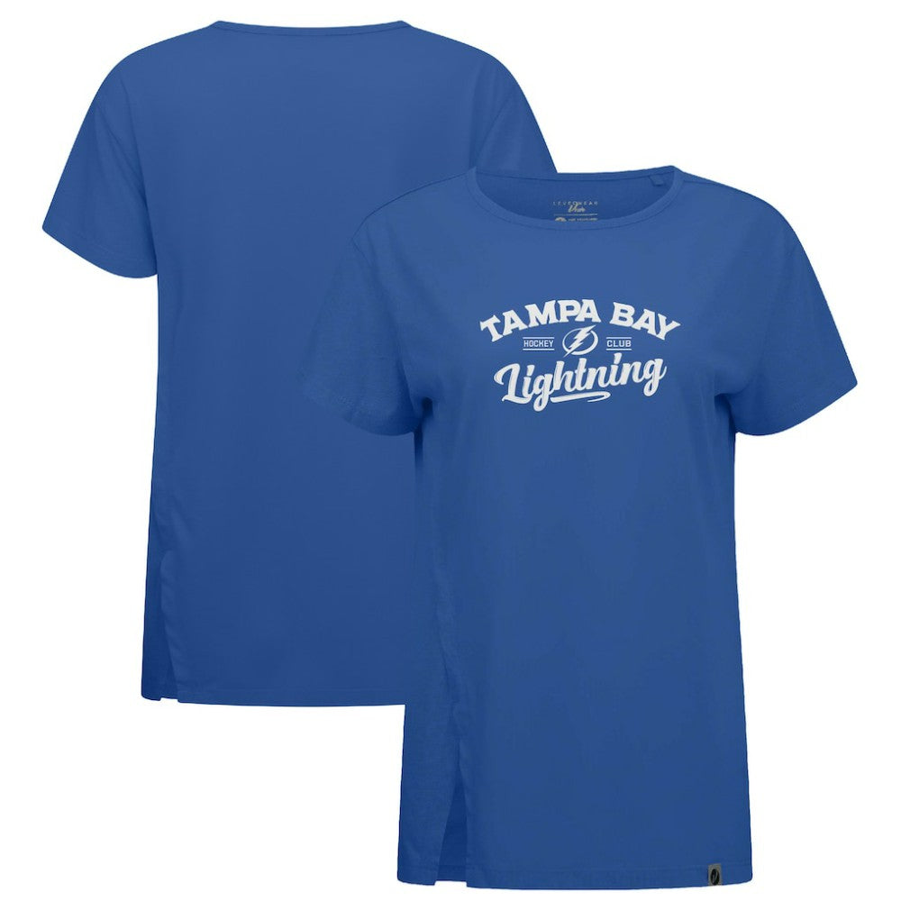 Tampa Bay Lightning Levelwear Women's Influx Ice Wall T-Shirt Blue