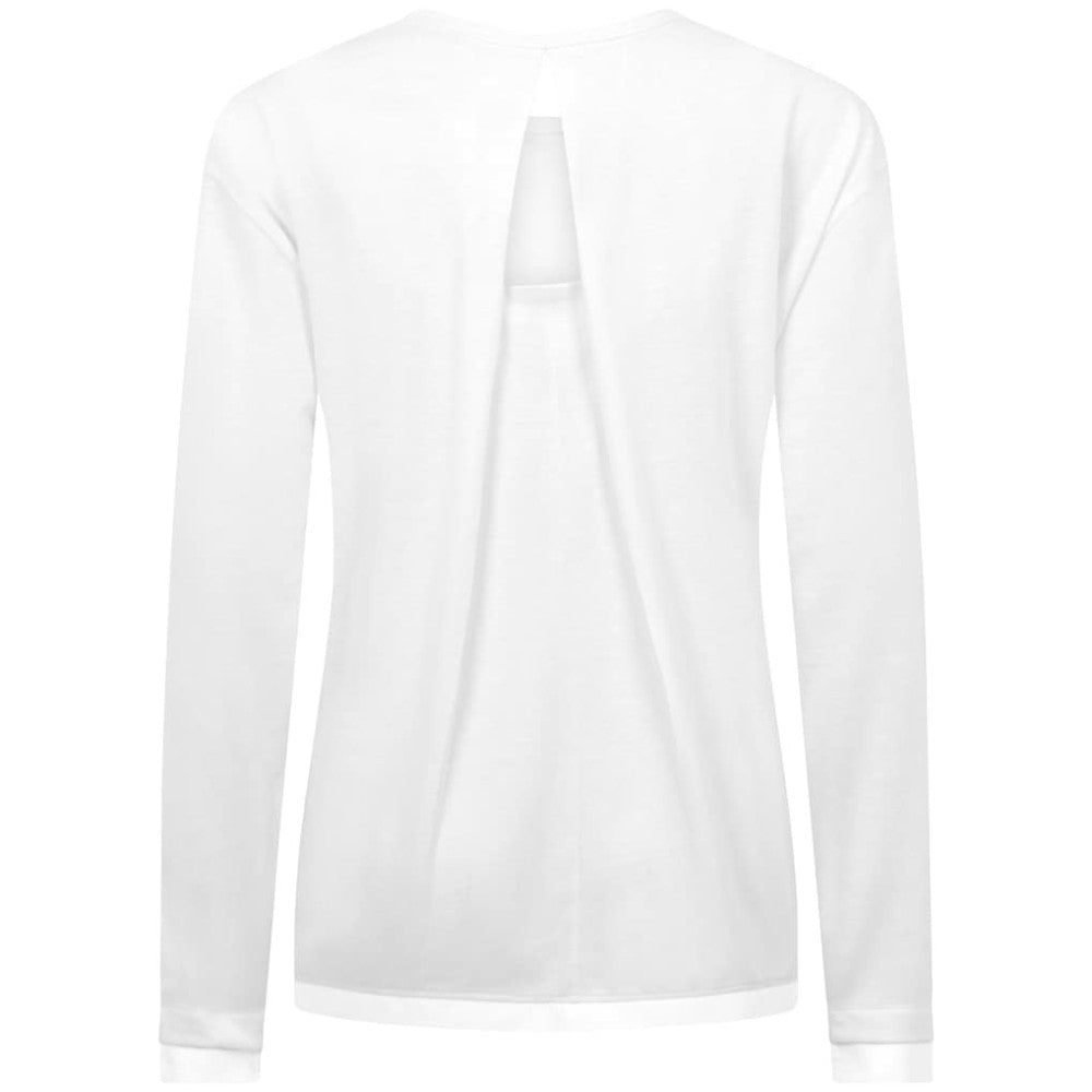 Philadelphia Flyers Levelwear Women's Sequoia Primary Logo Long Sleeve T-Shirt White